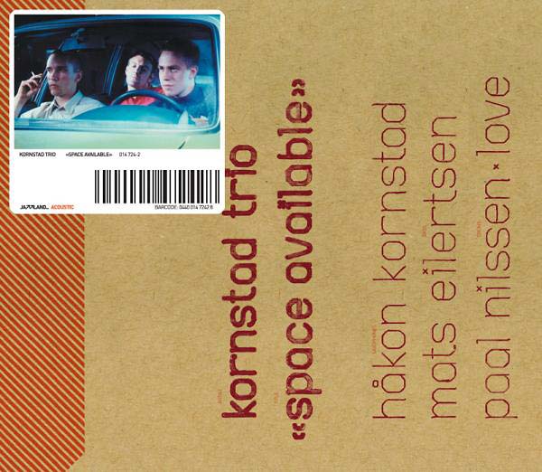 KORNSTAD TRIO - Space Available CD CD