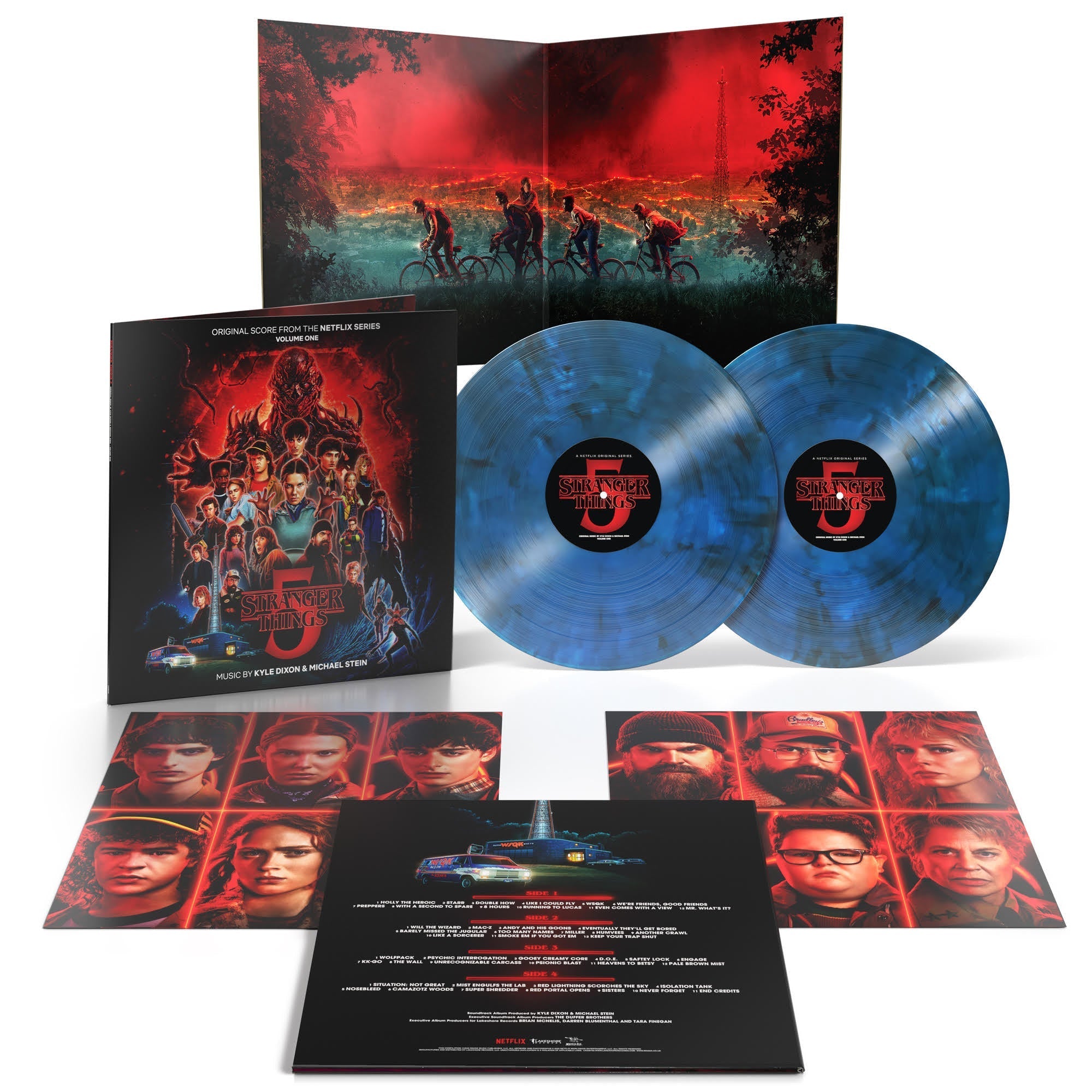 Kyle Dixon & Michael Stein - Stranger Things 5 (Original Score From The Netflix Series) Volume 1 [Color Vinyl] [2LP] Vinyl