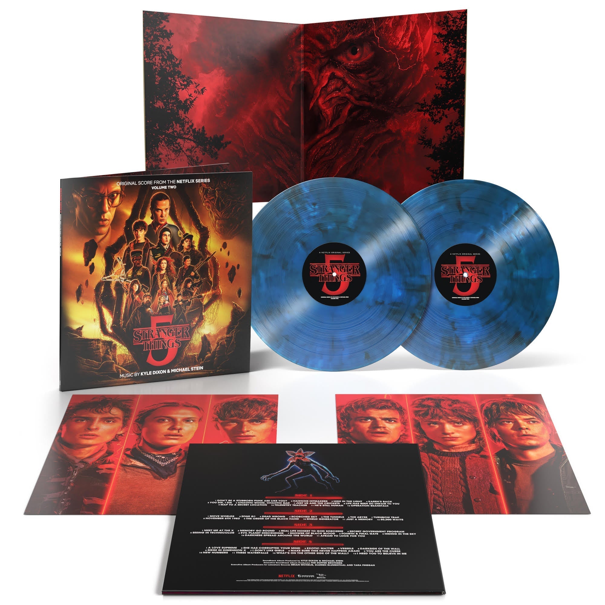 Kyle Dixon & Michael Stein - Stranger Things 5 (Original Score From The Netflix Series) Volume 2 [Color Vinyl] [2LP] Vinyl