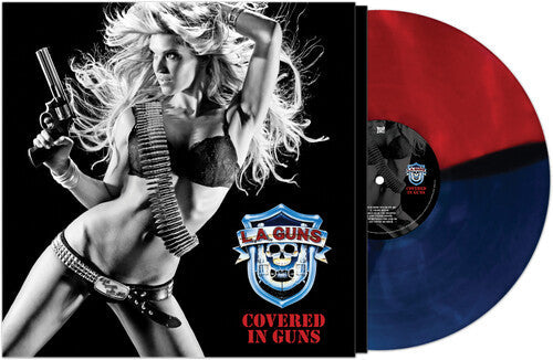 L.A. Guns - Covered In Guns (Colored Vinyl, Red & Blue, Bonus Tracks) Vinyl