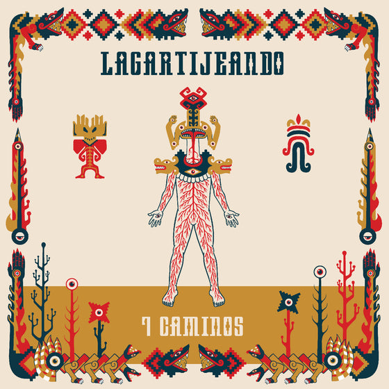 Lagartijeando - 7 Caminos (Orange Vinyl) Vinyl
