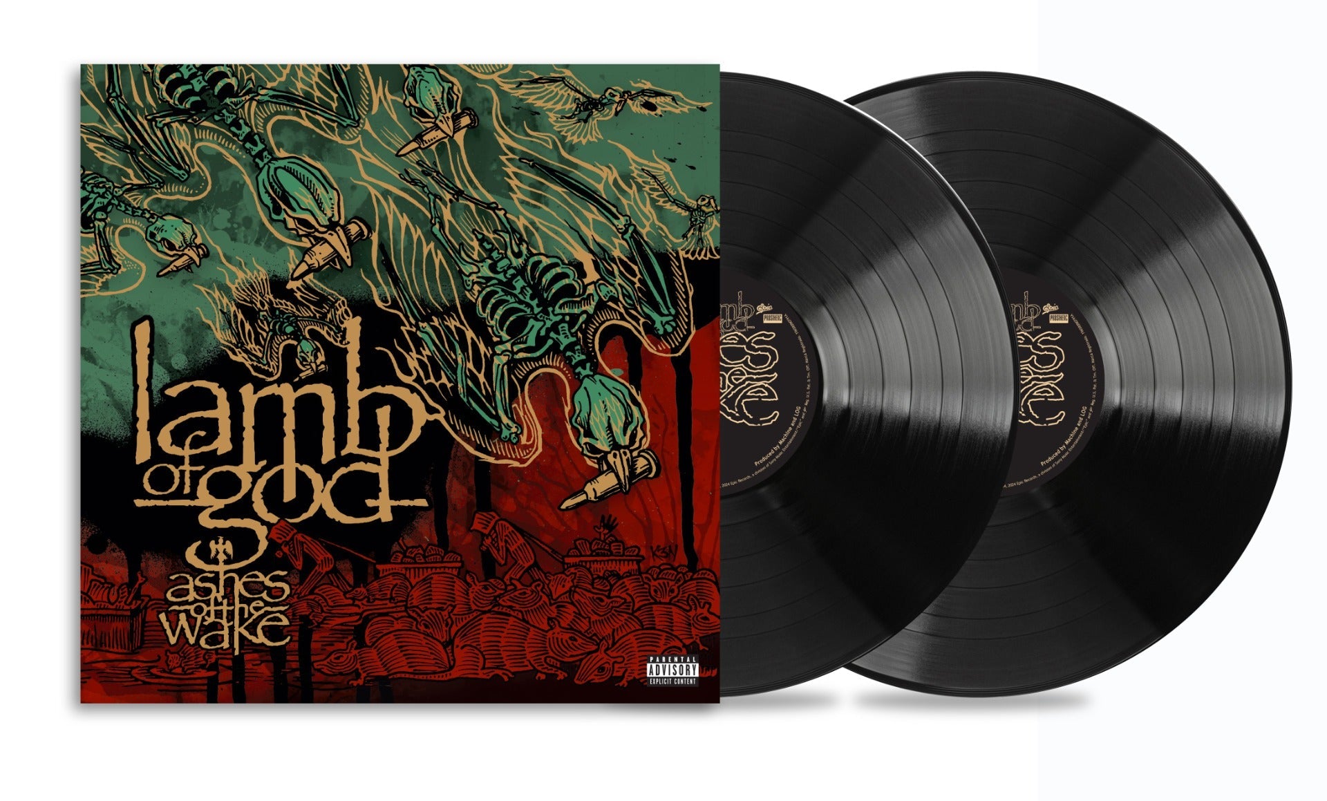 Lamb Of God - Ashes Of The Wake (Deluxe Edition, Bonus Tracks, Anniversary Edition, Expanded Version) (2 Lp's) Vinyl