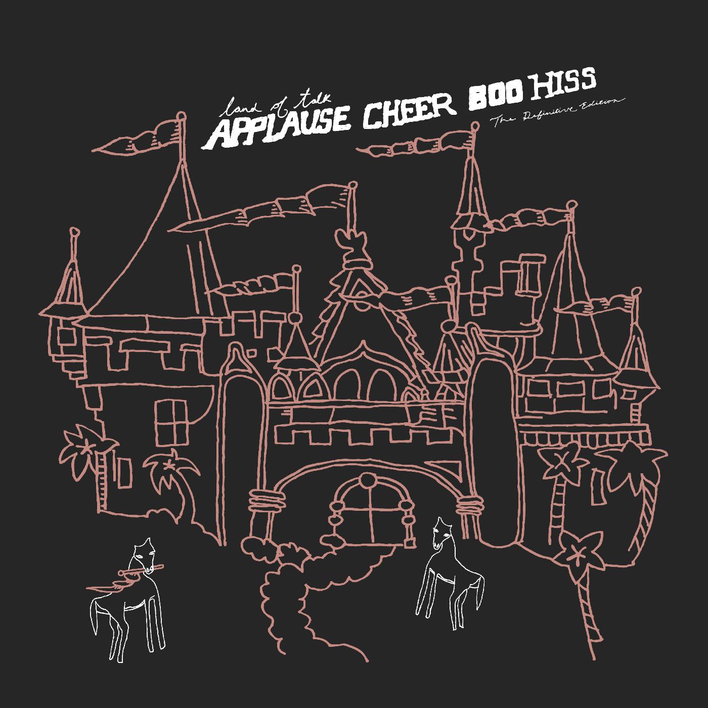 Land of Talk - Applause Cheer Boo Hiss: The Definitive Edition (PINK AND GREEN ECOMIX VINYL VINYL) Vinyl 2LP, Pink and Green Ecomix Vinyl Vinyl, Embossed Gatefold Jacket
