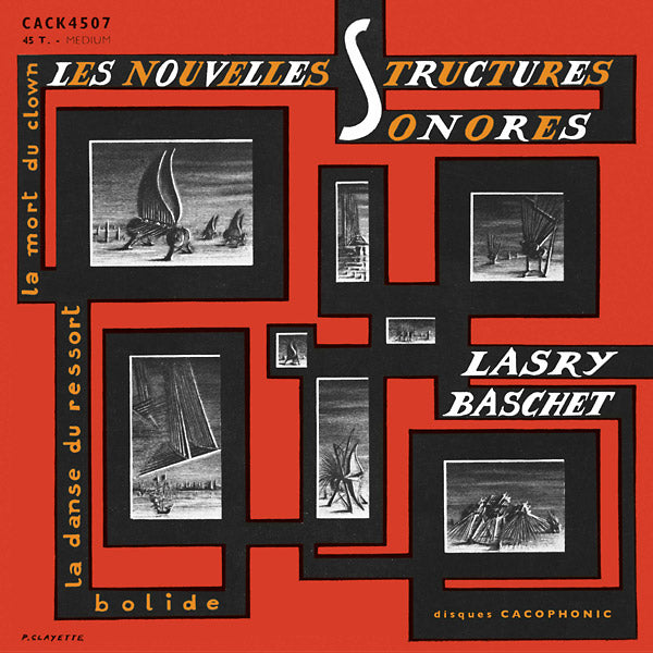 LASRY-BASCHET - Les Nouvelles Structures Sonores Vinyl 7"