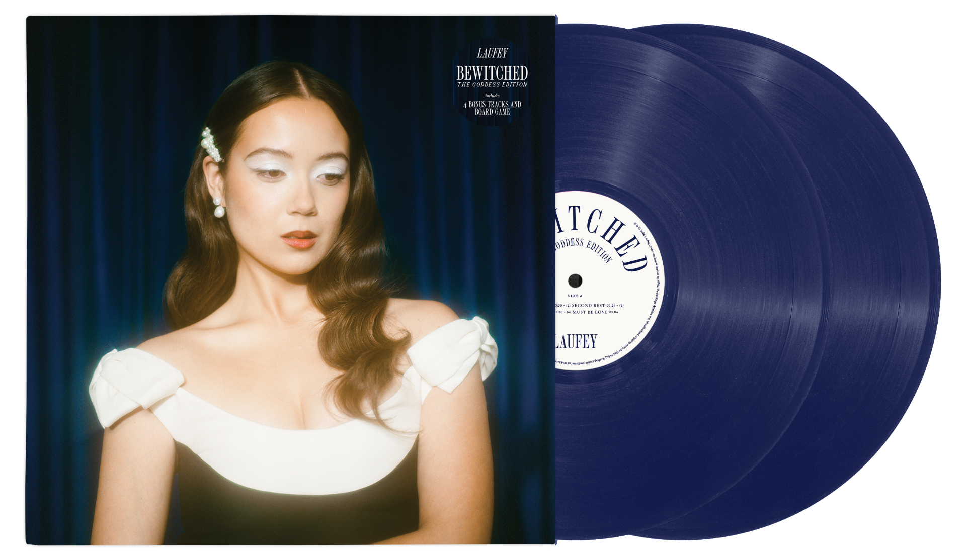 Laufey - Bewitched: The Goddess Edition (Colored Vinyl, Blue, Booklet, Board Game) Vinyl