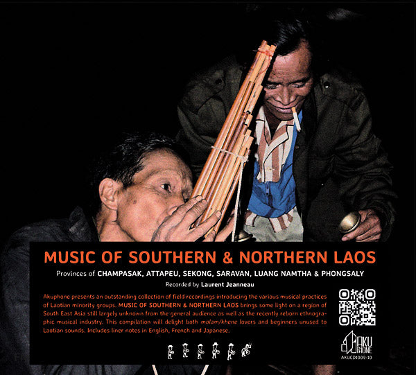 LAURENT JEANNEAU - Music of Southern and Northern Laos CD CD