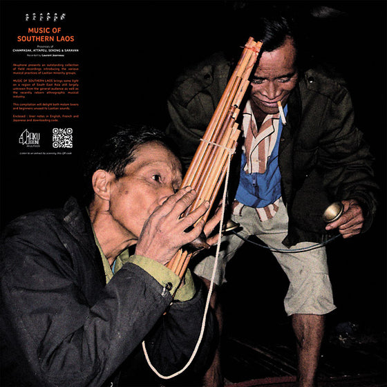 LAURENT JEANNEAU - Music of Southern Laos Vinyl LP