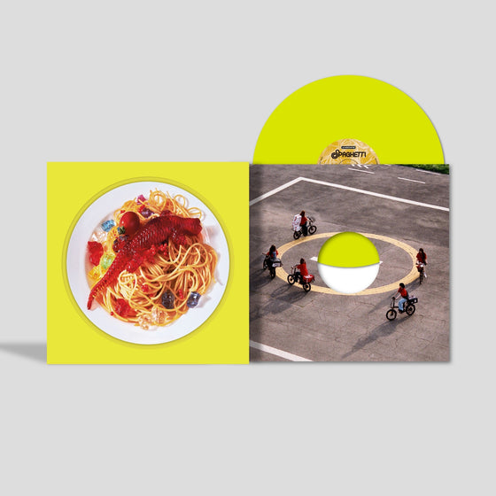 LE SSERAFIM - 1St Single Album "Spaghetti" (Indie Exclusive) [Neon Yellow Vinyl] Vinyl