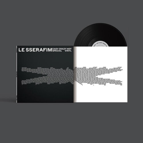 LE SSERAFIM - Easy-Crazy-Hot' Special Vinyl [CARBON BLACK] Vinyl