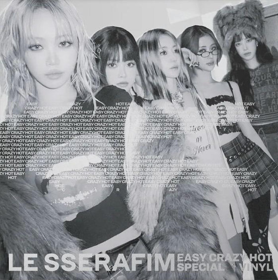 LE SSERAFIM - Easy-Crazy-Hot' Special Vinyl [Silver White] [Indie Exclusive] Vinyl