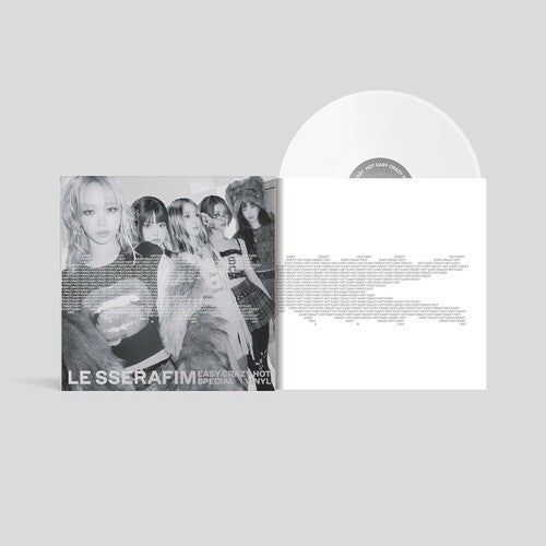 LE SSERAFIM - Easy-Crazy-Hot' Special Vinyl [SILVER WHITE] Vinyl
