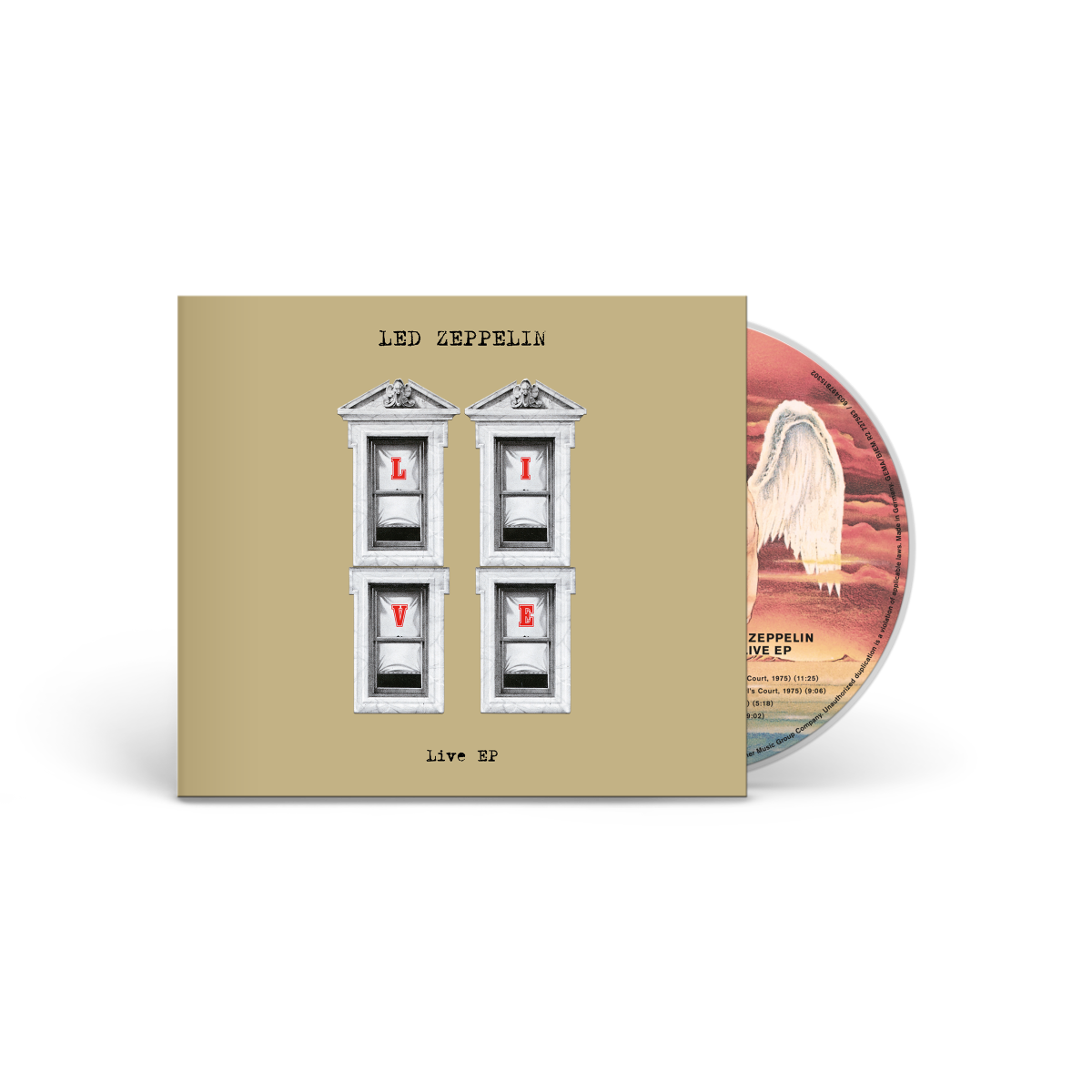 Led Zeppelin - Live Ep (Cd) [First-Time Audio Release Of 1975 & 1979 Performances] CD