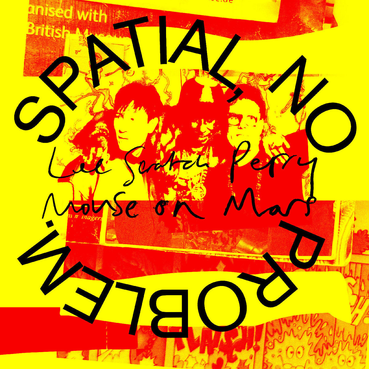 Lee 'Scratch' & Mouse On Mars Perry - Spatial, No Problem. (Indie Exclusive, Yellow Vinyl) Vinyl