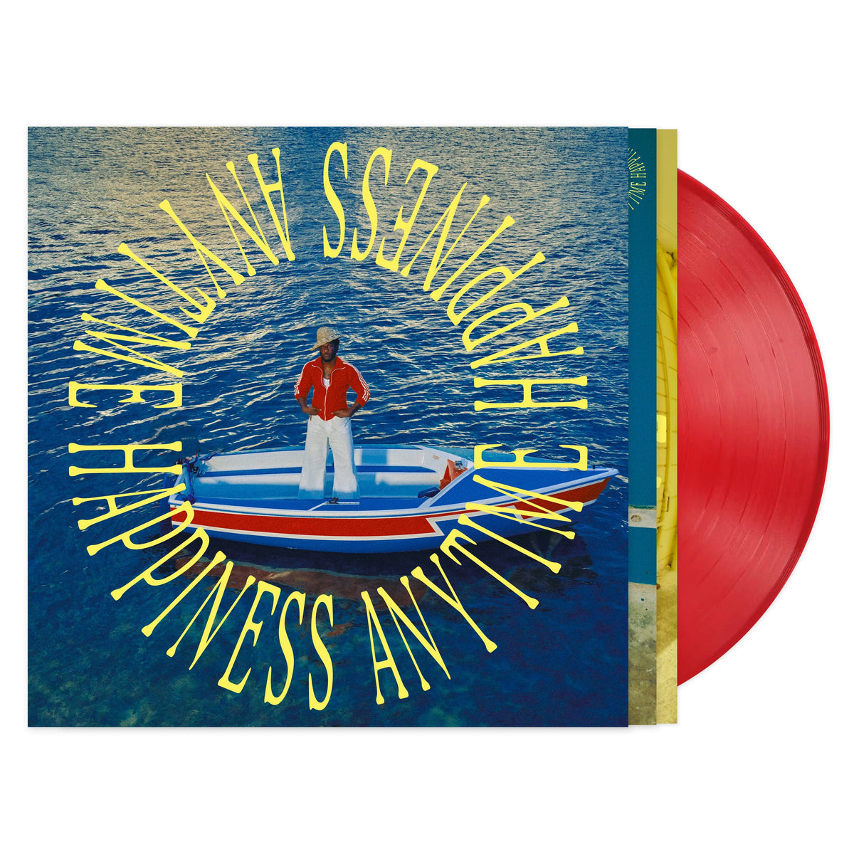 Leon Bridges - Happiness Anytime (Indie Exclusive, Limited Edition, "Campari" Red Colored Vinyl) Vinyl