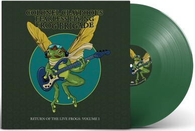 Les Claypool’s Fearless Flying Frog Brigade - Return of the Live Frogs: Volume 1 (Limited Edition, Green Colored Vinyl) Vinyl