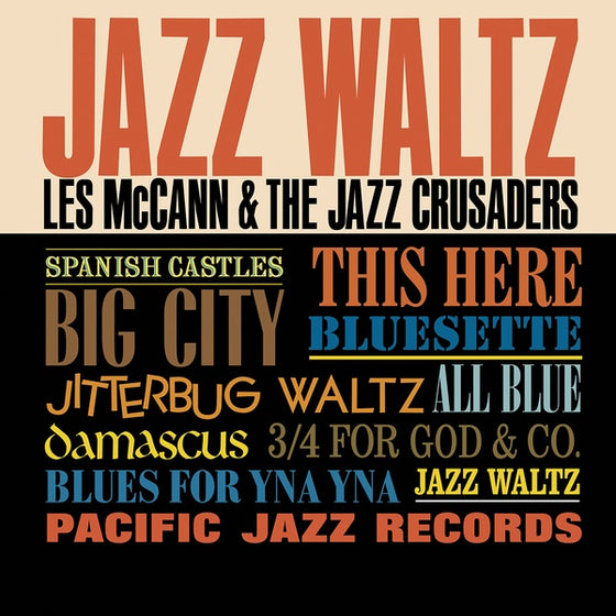 LES MCCANN & THE JAZZ CRUSADERS - Jazz Waltz Vinyl LP