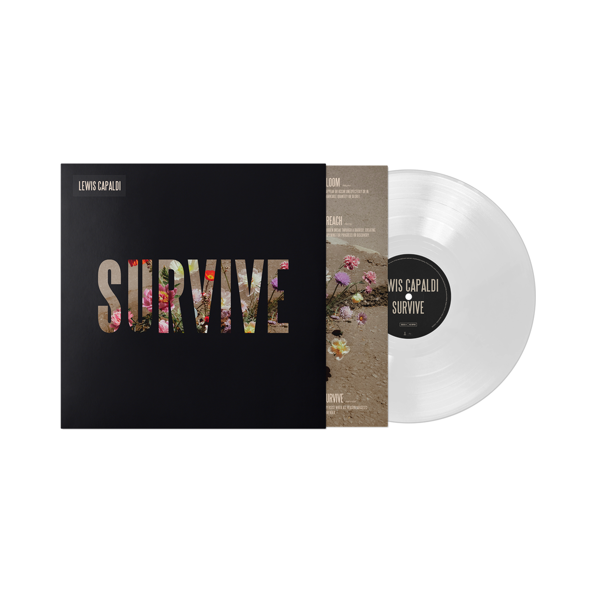 Lewis Capaldi - Survive [Clear 12" EP] Vinyl