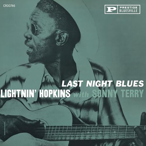 Lightnin' Hopkins/Sonny Terry - Last Night Blues (Bluesville Acoustic Sounds Series) [LP] Vinyl