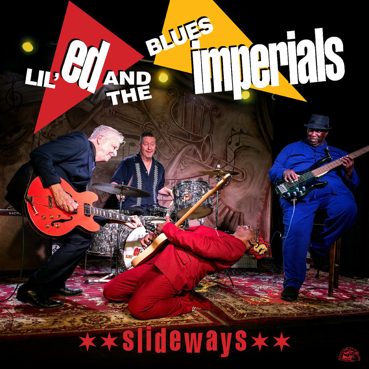 Lil Ed & The Blues Imperials - Slideways (Clear Red Vinyl) Vinyl