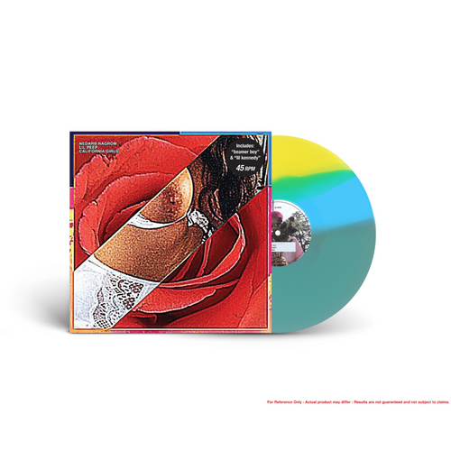 Lil Peep - California Girls (Tri-Color - Transparent Electric Blue + Sky Blue + Opaque Yellow) Vinyl