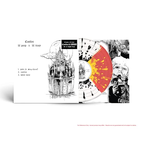 Lil Peep - Castles I & Ii (Butterfly Effect Vinyl 2Lp: White With Black Splatter + Red With Yellow Splatter) Vinyl