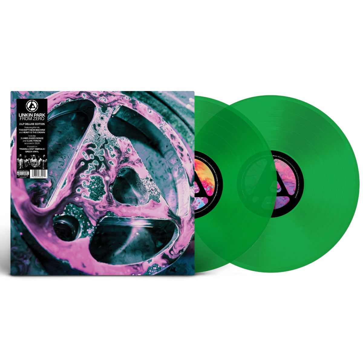 LINKIN PARK - From Zero (Deluxe Edition) (2Lp) (Translucent Green) Vinyl