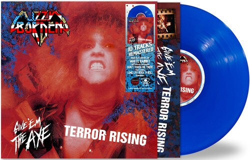 Lizzy Borden - Give 'Em the Axe & Terror Rising (Limited Edition, Blue Colored Vinyl) Vinyl