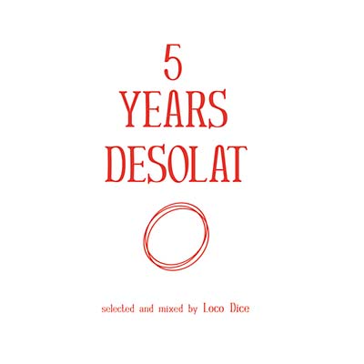 LOCO DICE - 5 Years Desolat CD CD