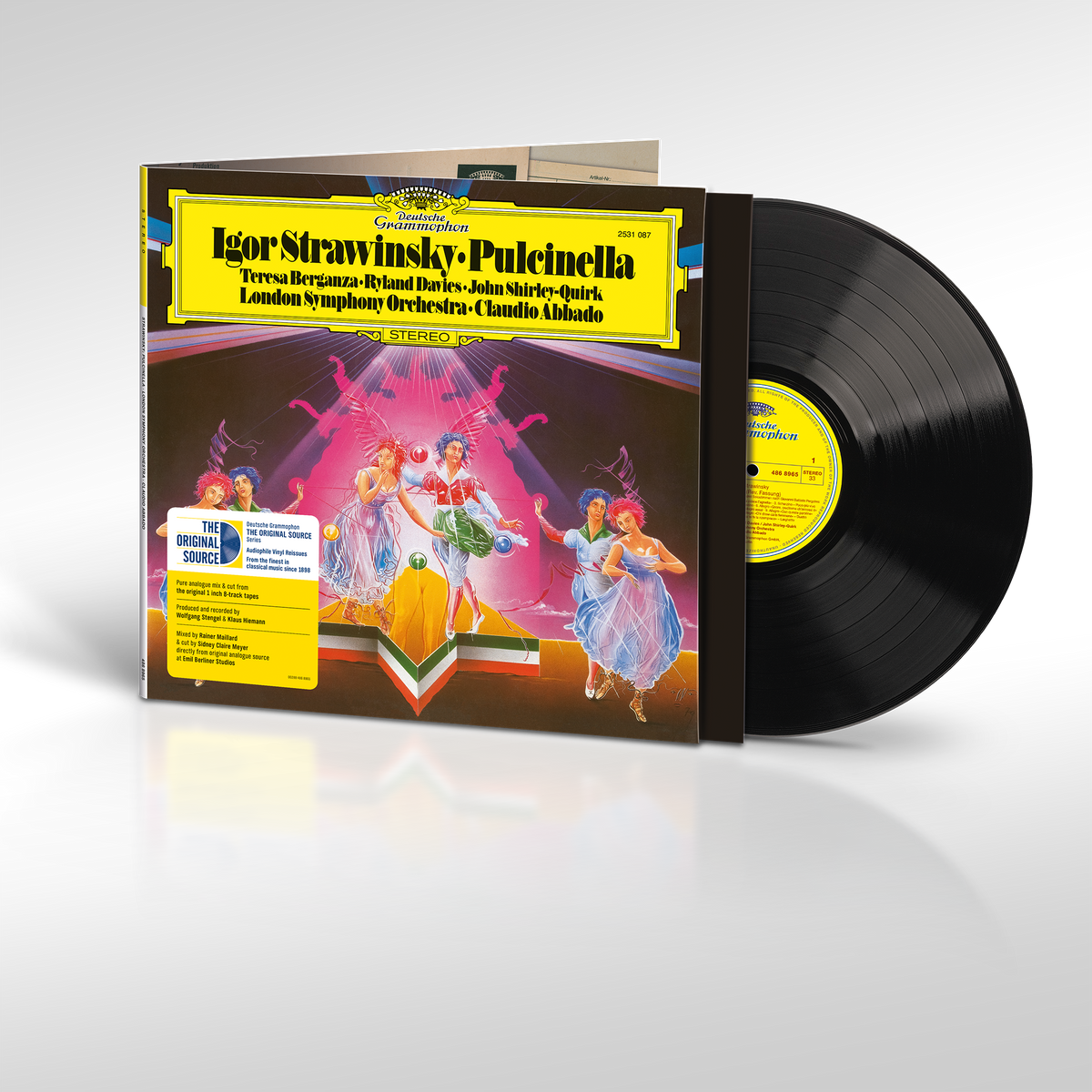 London Symphony Orchestra/Claudio Abbado - Stravinsky: Pulcinella (The Original Source Series) (180G) [LP] Vinyl