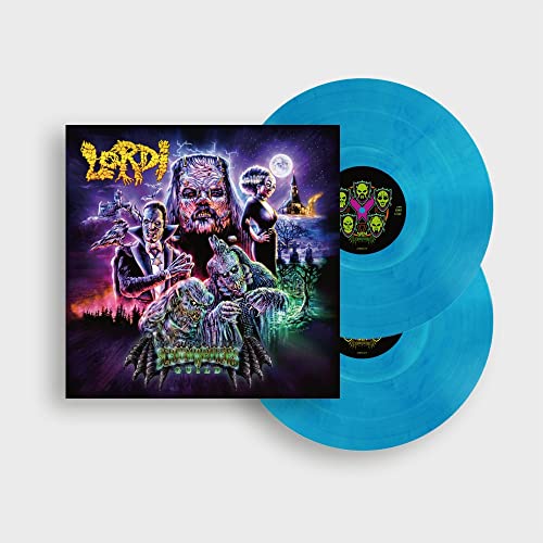 Lordi - Screem Writers Guild 2LP (transparent+blue marbled in gatefold) Vinyl
