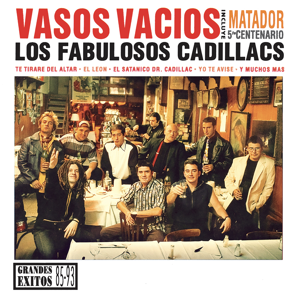 Los Fabulosos Cadillacs - Vasos Vacios [2LP] Vinyl