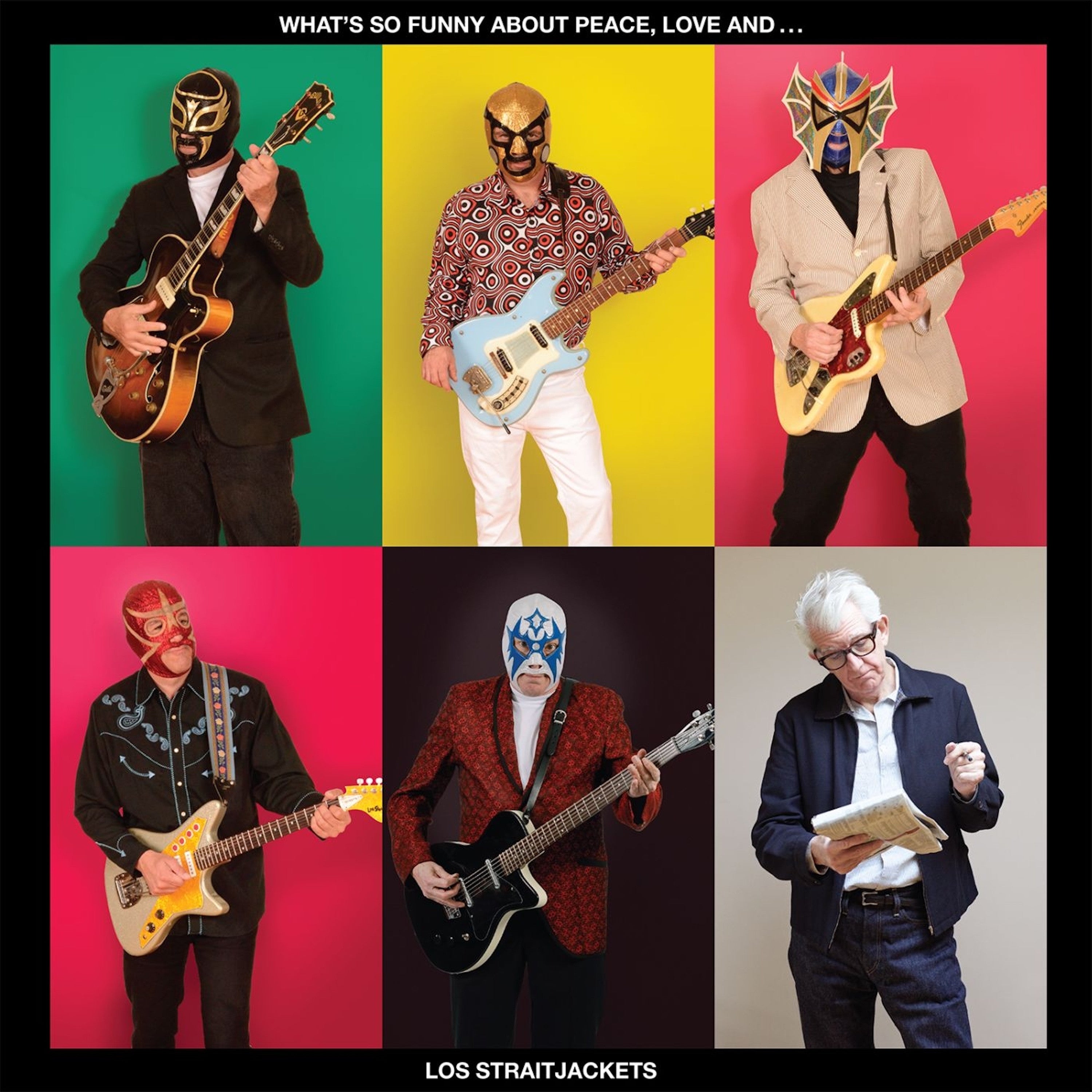 LOS STRAITJACKETS - Love And Los Straitjackets (Yellow Vinyl) What'S So Funny About Peace Vinyl
