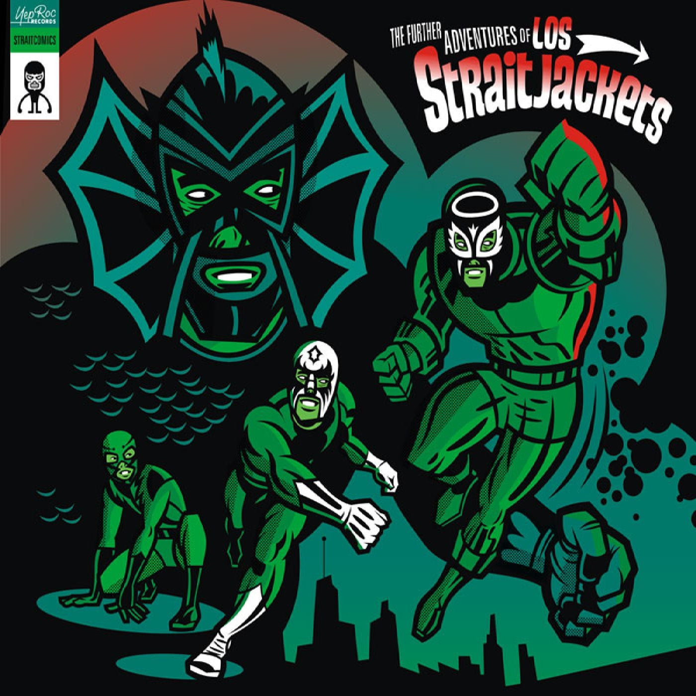 LOS STRAITJACKETS - The Further Adventures Of Los Straitjackets (Green Vinyl) Vinyl