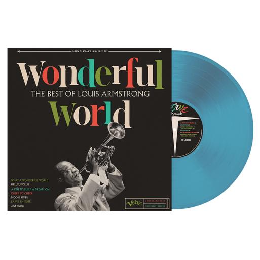 Louis Armstrong - Wonderful World: The Best Of Louis Armstrong (Limited Edition, Blue Vinyl) Vinyl