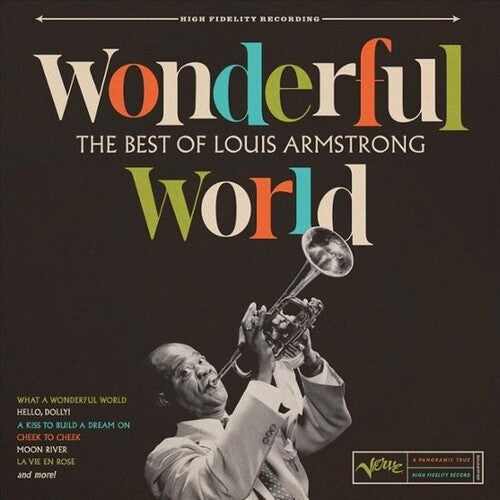 Louis Armstrong - Wonderful World: The Best Of Louis Armstrong (Limited Edition, Blue Vinyl) Vinyl