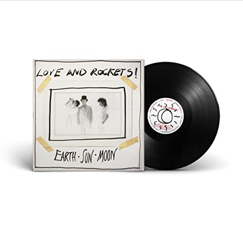 Love And Rockets - Earth Sun Moon Vinyl LP Standard LP Jacket, Black Paper Innersleeve
