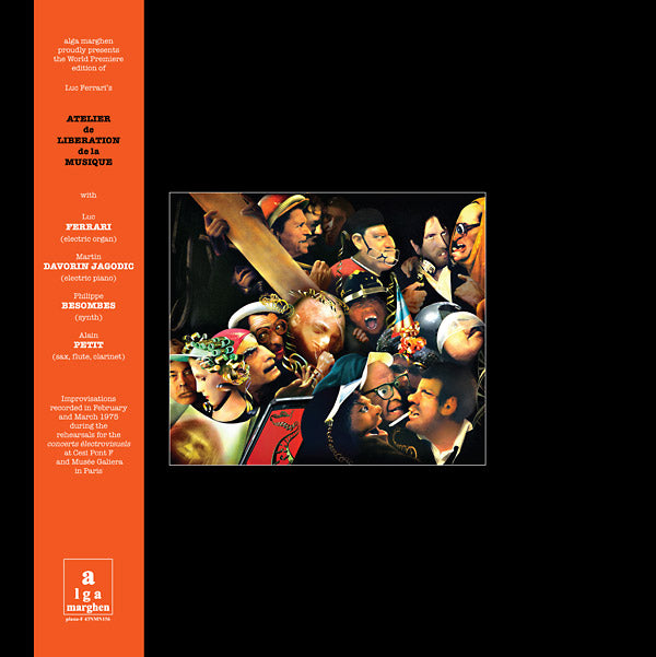 Luc Ferrari - Atelier De Liberation De La Musique Vinyl LP
