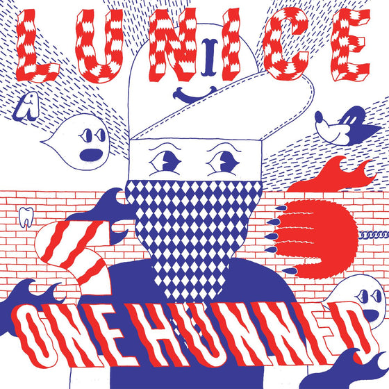 Lunice - One Hunned EP (WHITE VINYL) Vinyl 1LP Limited Edition White Vinyl Includes Remixes previously unavailable on Vinyl [w/ download card]