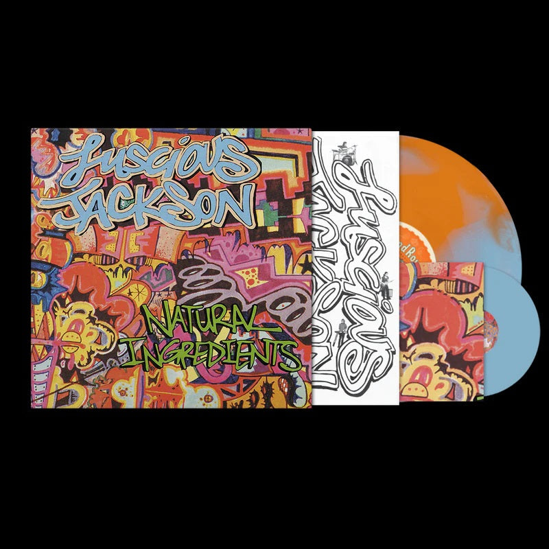 Luscious Jackson - Natural Ingredients (Indie Exclusive) [Grand Royal Swirl/Baby Blue 7" Single] Vinyl