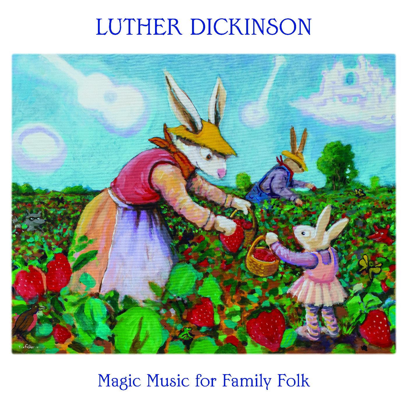 Luther Dickinson - Magic Music for Family Folk CD CD Digiwallet, Stickers