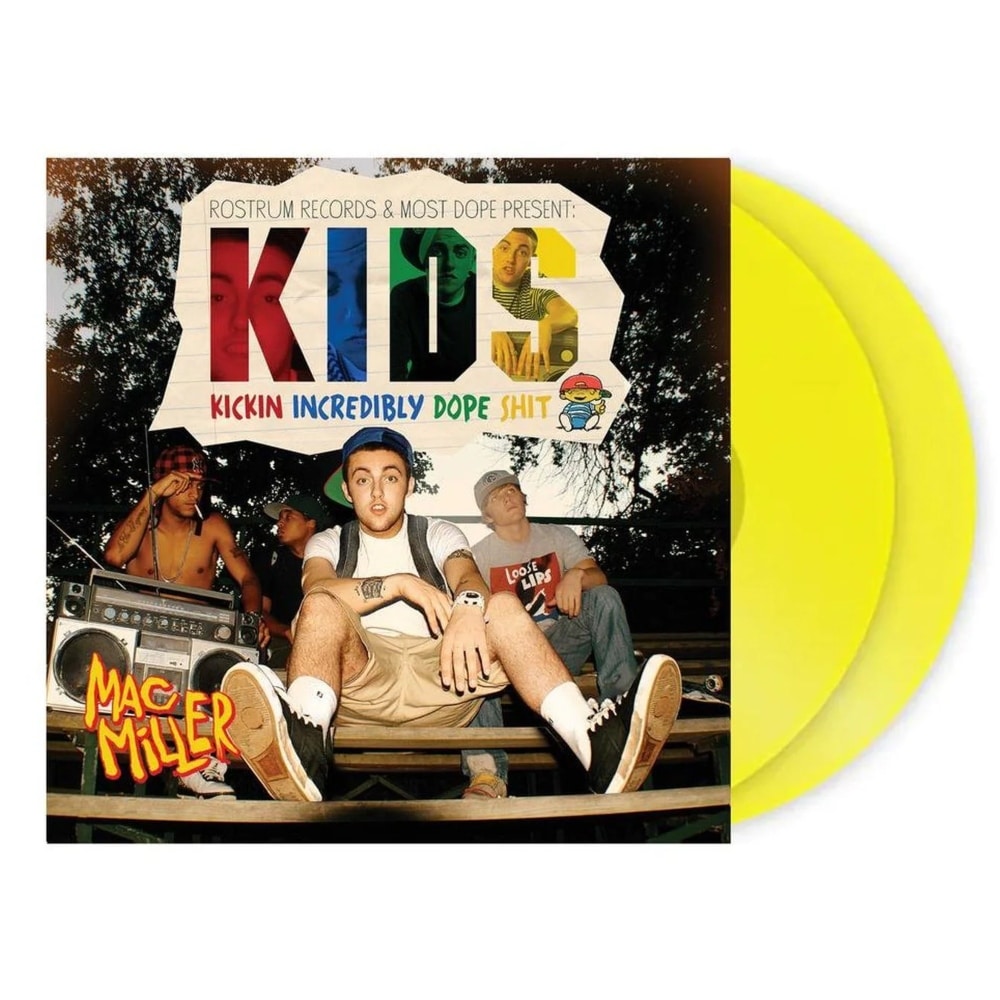 Mac Miller - K.I.D.S. (Limited Edition, Translucent Yellow Colored Vinyl) (2 Lp's) Vinyl