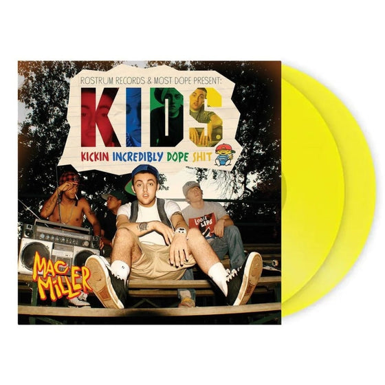 Mac Miller - K.I.D.S. (Limited Edition, Translucent Yellow Colored Vinyl) (2 Lp's) Vinyl