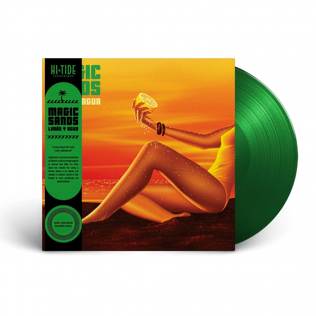 Magic Sands - Limón Y Agua [Limited Clear Green In Gatefold W/ Obi] Vinyl