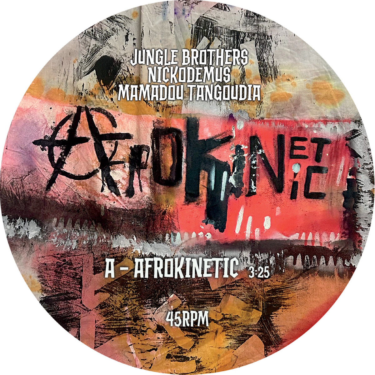 Mamadou Tangoudia Jungle Brothers Nickodemus - Afrokinetic Vinyl