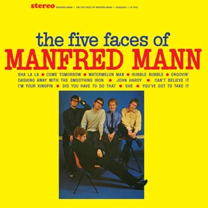 Manfred Mann - The Five Faces of Manfred Mann Vinyl LP