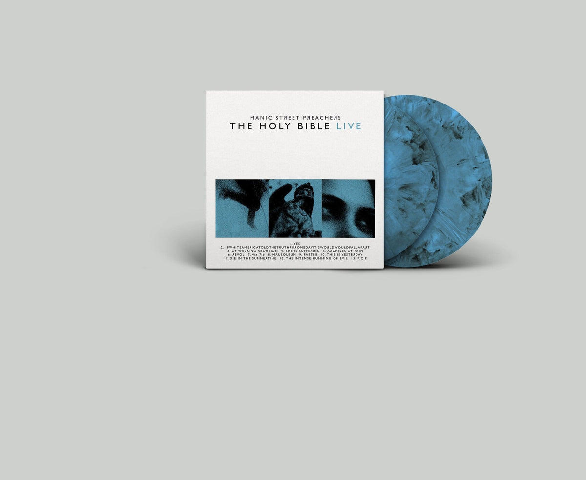 Manic Street Preachers - The Holy Bible Live (Indie Exclusive) [Blue Marble] [2LP] Vinyl