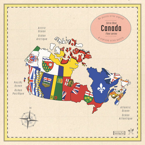 Map Of Canada Puzzle Series - Box Set Vinyl