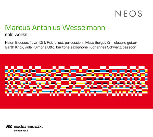 MARCUS ANTONIUS WESSELMANN - Solo Works I CD CD