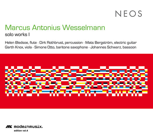 MARCUS ANTONIUS WESSELMANN - Solo Works I CD CD