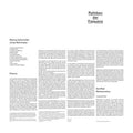 MARCUS SCHMICKLER & JULIAN ROHRHUBER - Politiken der Frequenz Vinyl LP